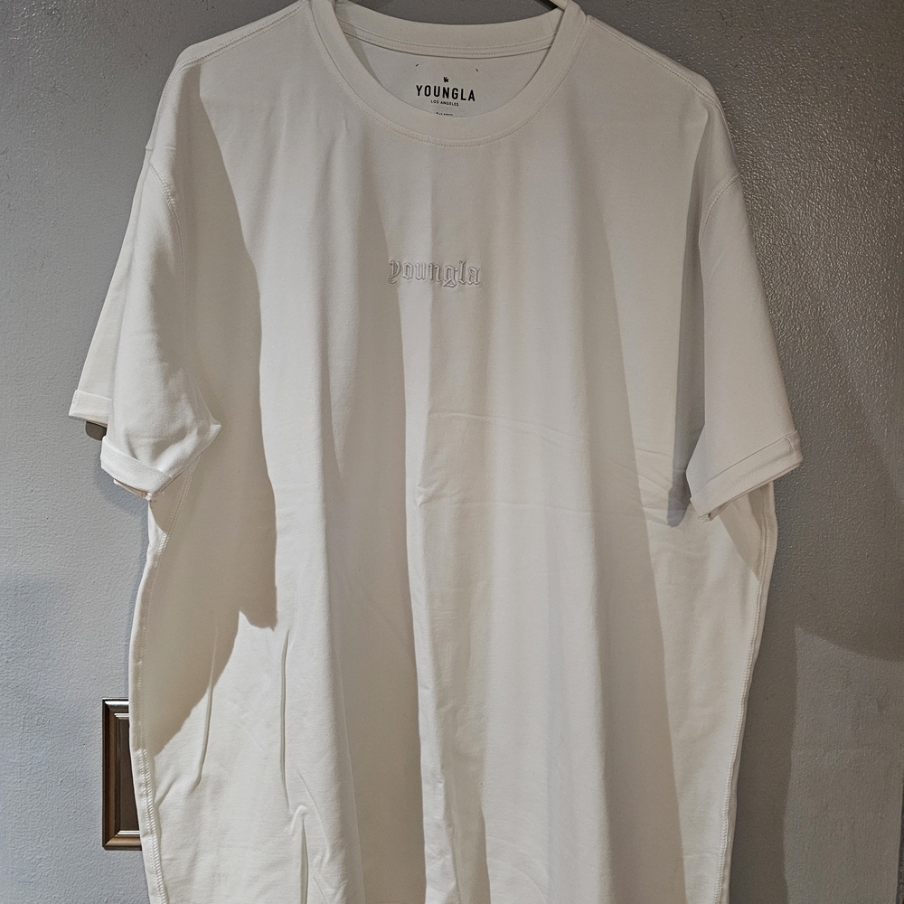 YoungLA Men's Soft White Tee